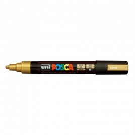 MARCADOR PC 5M POSCA 18 25MM ORO UNI BALL 286666000