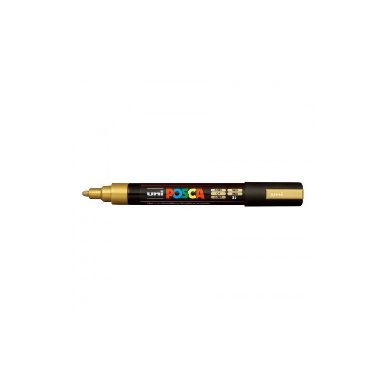 MARCADOR PC 5M POSCA 18 25MM ORO UNI BALL 286666000