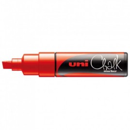 MARCADOR CHALK PWE 8K PIZARRA VERDE 8MM ROJO UNI BALL 140145000