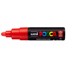 ROTULADOR NO PERMANENTE 45 55MM PC 7M ROJO UNI BALL 300178000