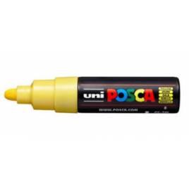 ROTULADOR NO PERMANENTE 45 55MM PC 7M AMARILLO UNI BALL 300087000