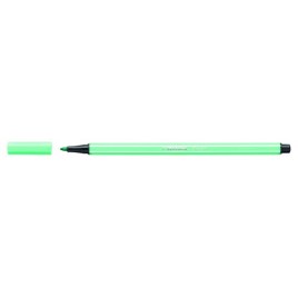 ROTULADOR PUNTA FIBRA MEDIA 1MM PEN 68 VERDE HIELO STABILO 68 13