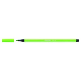 ROTULADOR PUNTA FIBRA MEDIA 1MM PEN 68 VERDE CLARO STABILO 68 33