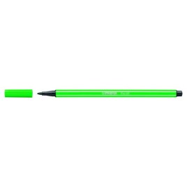 ROTULADOR PUNTA FIBRA MEDIA 1MM PEN 68 VERDE STABILO 68 36