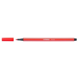 ROTULADOR PUNTA FIBRA MEDIA 1MM PEN 68 ROJO STABILO 68 40