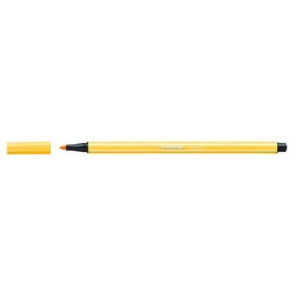 ROTULADOR PUNTA FIBRA MEDIA 1MM PEN 68 AMARILLO STABILO 68 44