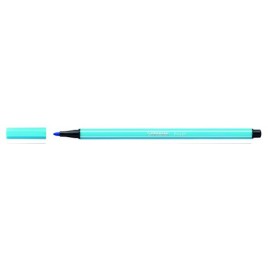 ROTULADOR PUNTA FIBRA MEDIA 1MM PEN 68 AZUL CELESTE STABILO 68 57