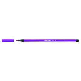 ROTULADOR PUNTA FIBRA MEDIA 1MM PEN 68 LILA STABILO 68 58