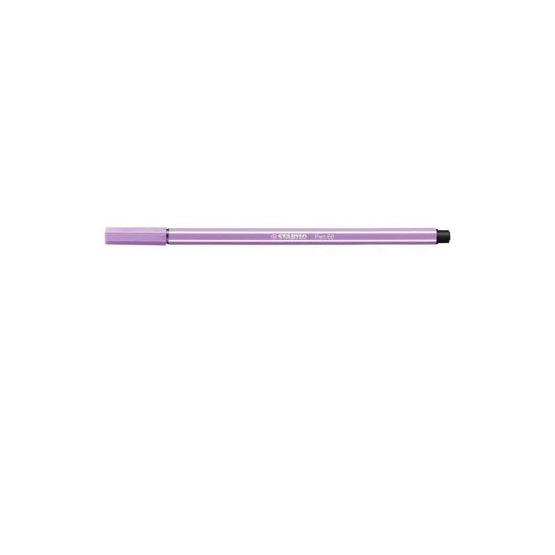 ROTULADOR PUNTA FIBRA MEDIA 1MM PEN 68 LILA CLARO STABILO 68 59