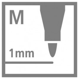 ROTULADOR PUNTA FIBRA MEDIA 1MM PEN 68 LILA CLARO STABILO 68 59