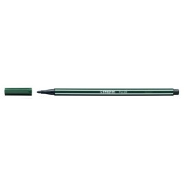 ROTULADOR PUNTA FIBRA MEDIA 1MM PEN 68 VERDE TIERRA STABILO 68 63