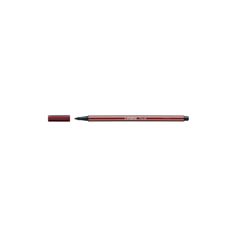 ROTULADOR PUNTA FIBRA MEDIA 1MM PEN 68 SIENA STABILO 68 75