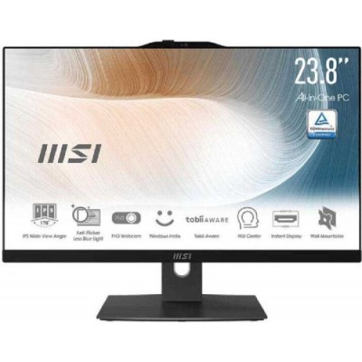 MSI AIO MODERN AM242P 12M 645EU 238 IPS LED FHD 16 9 1920X1080 I5 1235U UMA SO DIMM DDR4 16GB 8G2 512GB SSD SIN SO BLANCO