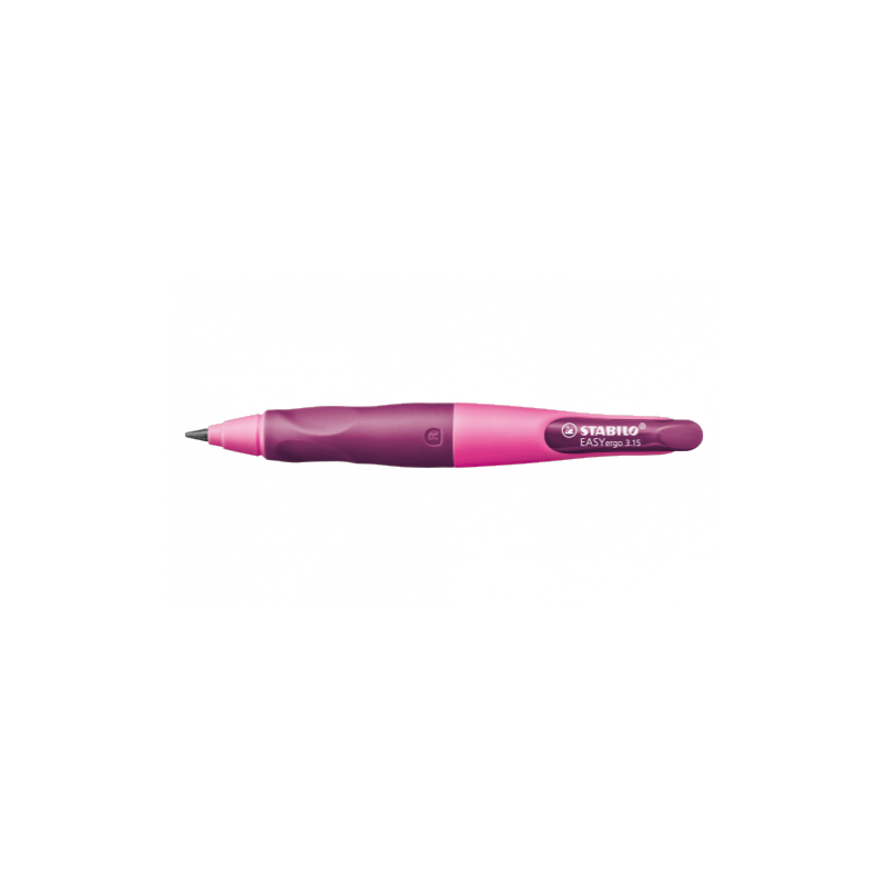 PORTAMINAS EASYERGO MINAS EXTRA GRUESAS 315MM PARA DIESTROS ROSA STABILO B 46870 5