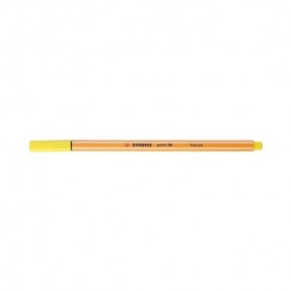 ROTULADOR PUNTA FINA POINT 88 04MM AMARILLO LIMON STABILO 88 24