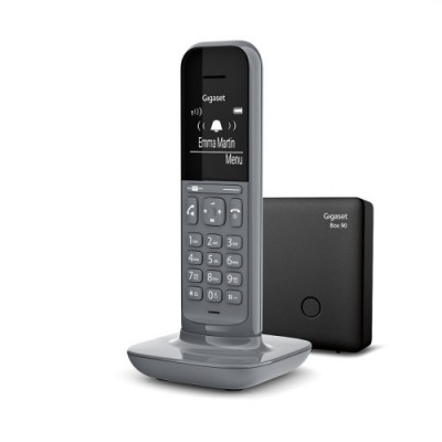 Gigaset CL390 Telefono DECT analogico Identificador de llamadas Gris