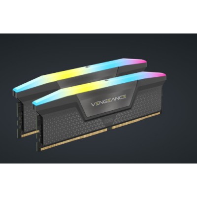 MEMORIA CORSAIR DDR5 64GB 2X32GB PC6000 VENGEANCE RGB CMG64GX5M2D6000Z40