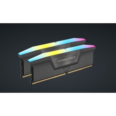MEMORIA CORSAIR DDR5 32GB 2X16GB PC5600 VENGEANCE RGB CMG32GX5M2B5600Z40