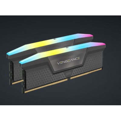 MEMORIA CORSAIR DDR5 32GB 2X16GB PC5200 VENGEANCE RGB CMG32GX5M2B5200Z40