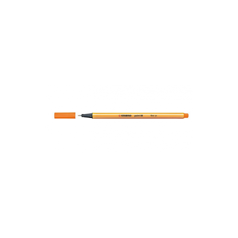 ROTULADOR PUNTA FINA POINT 88 04MM NARANJA STABILO 88 54