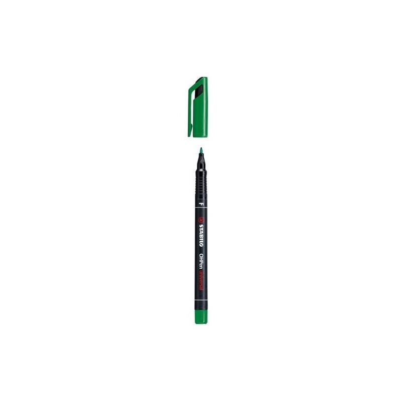 MARCADOR PERMANENTE PUNTA FINA OHPEN UNIVERSAL 07MM VERDE STABILO 842 36