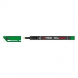 MARCADOR PERMANENTE PUNTA MEDIA OHPEN UNIVERSAL 1MM VERDE STABILO 843 36