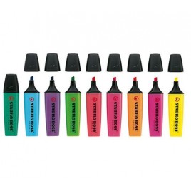 ESTUCHE 8 MARCADORES FLUORESCENTES BOSS TRAZO 2 5MM SURTIDOS STABILO 70 8