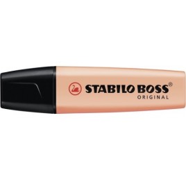 MARCADORFLUORESCENTE BOSS TRAZO 2 5MM MELOCOTON PASTEL STABILO 70 126