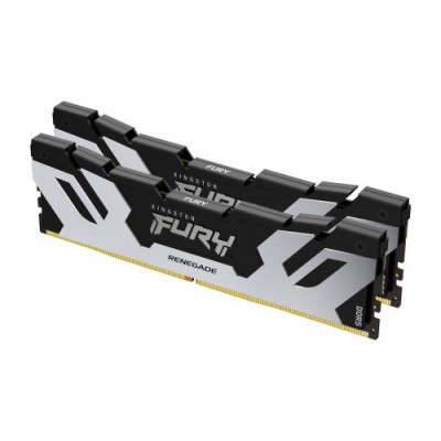 MEMORIA KINGSTON 48GB 8400MT S DDR5 CL40 CUDIMM KIT OF 2 FURY RENEGADE SILVER XMP KF584CU40RSK2 48