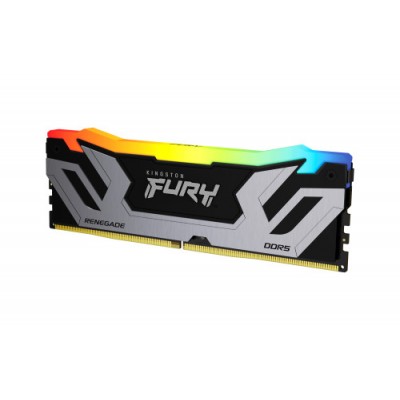 MEMORIA KINGSTON 24GB 8400MT S DDR5 CL40 CUDIMM FURY RENEGADE RGB SILVER XMP KF584CU40RSA 24