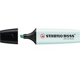 MARCADORFLUORESCENTE BOSS TRAZO 2 5MM TURQUESA PASTEL STABILO 70 113