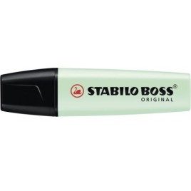 MARCADORFLUORESCENTE BOSS TRAZO 2 5MM VERDE PASTEL STABILO 70 116