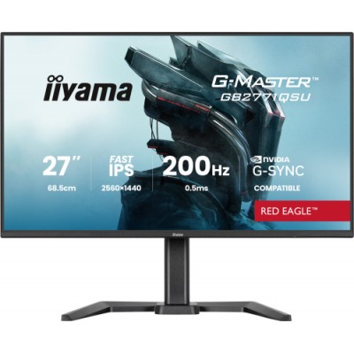 iiyama GB2771QSU B1 pantalla para PC 686 cm 27 2560 x 1440 Pixeles Wide Quad HD Negro
