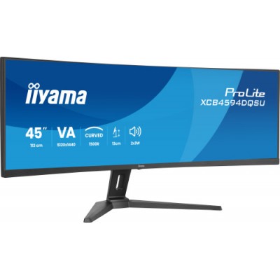 MONITOR IIYAMA PANTALLA CURVA PARA PC 113 CM 45 5120 X 1440 PIXELES DUAL QHD LED PANEL VA USB C HDMI DISPLAYPORT
