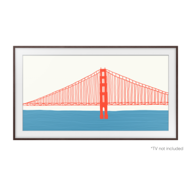 MARCO TV SAMSUNG 43 MONTURA MARRON PLASTICO 1092 CM