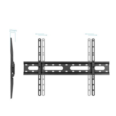 TOOQ SOPORTE FIJO PARED PANTALLAS 37 80 NEGRO