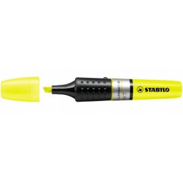 MARCADOR FLUORESCENTE LUMINATOR TRAZO 2 5MM AMARILLO STABILO 71 24