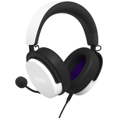 NZXT RELAY AURICULARES CON MICROFONO DTS BLANCO