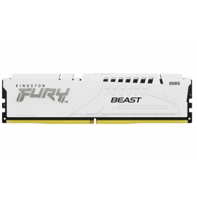 MEMORIA KINGSTON 16GB 6000MT S DDR5 CL36 FURY BEAST WHITE EXPO KF560C36BWE2 16