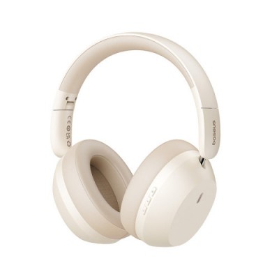 BASEUS BASS 35 MAX WIRELESS HEADPHONES STELLAR WHITE