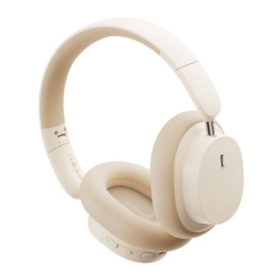 BASEUS BOWIE D05 WIRELESS HEADPHONES CREAMY WHITE