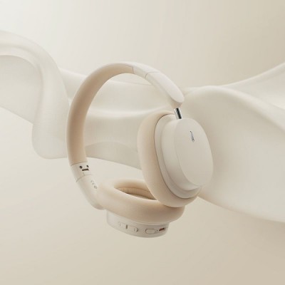 BASEUS BOWIE D05 WIRELESS HEADPHONES CREAMY WHITE