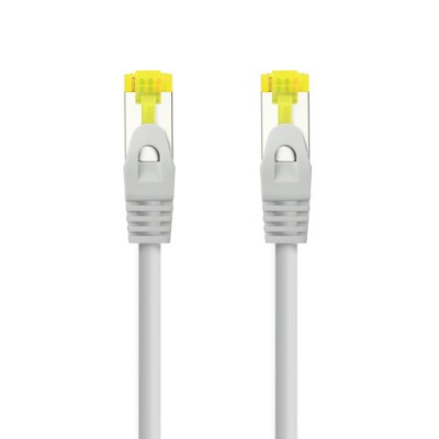 Nanocable Cable Red Latiguillo RJ45 LSZH CAT6A SFTP AWG26 Gris 25 cm