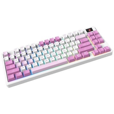 TECLADO MSI FORGE GK600 TKL W VIOLET ES