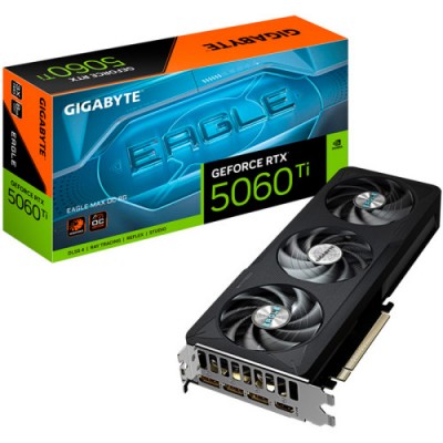 GIGABYTE GeForce RTX 5060 Ti WINDFORCE MAX OC 8G Tarjeta Grafica 8 GB GDDR7 128 bits PCI E 50 2617MHz Frecuencia del nucleo 3 x