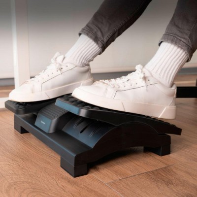 TOOQ TQFR0605 B REPOSAPIES AJUSTABLE EN ALTURA E INCLINACIoN NEGRO