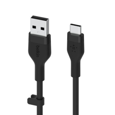 Belkin BOOSTCHARGE Flex cable USB 1 m USB 20 USB A USB C Negro