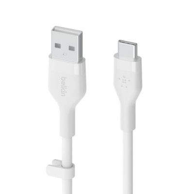 Belkin BOOSTCHARGE Flex cable USB 2 m USB 20 USB C Blanco