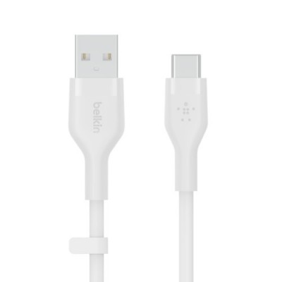 Belkin BOOSTCHARGE Flex cable USB 3 m USB 20 USB A USB C Blanco