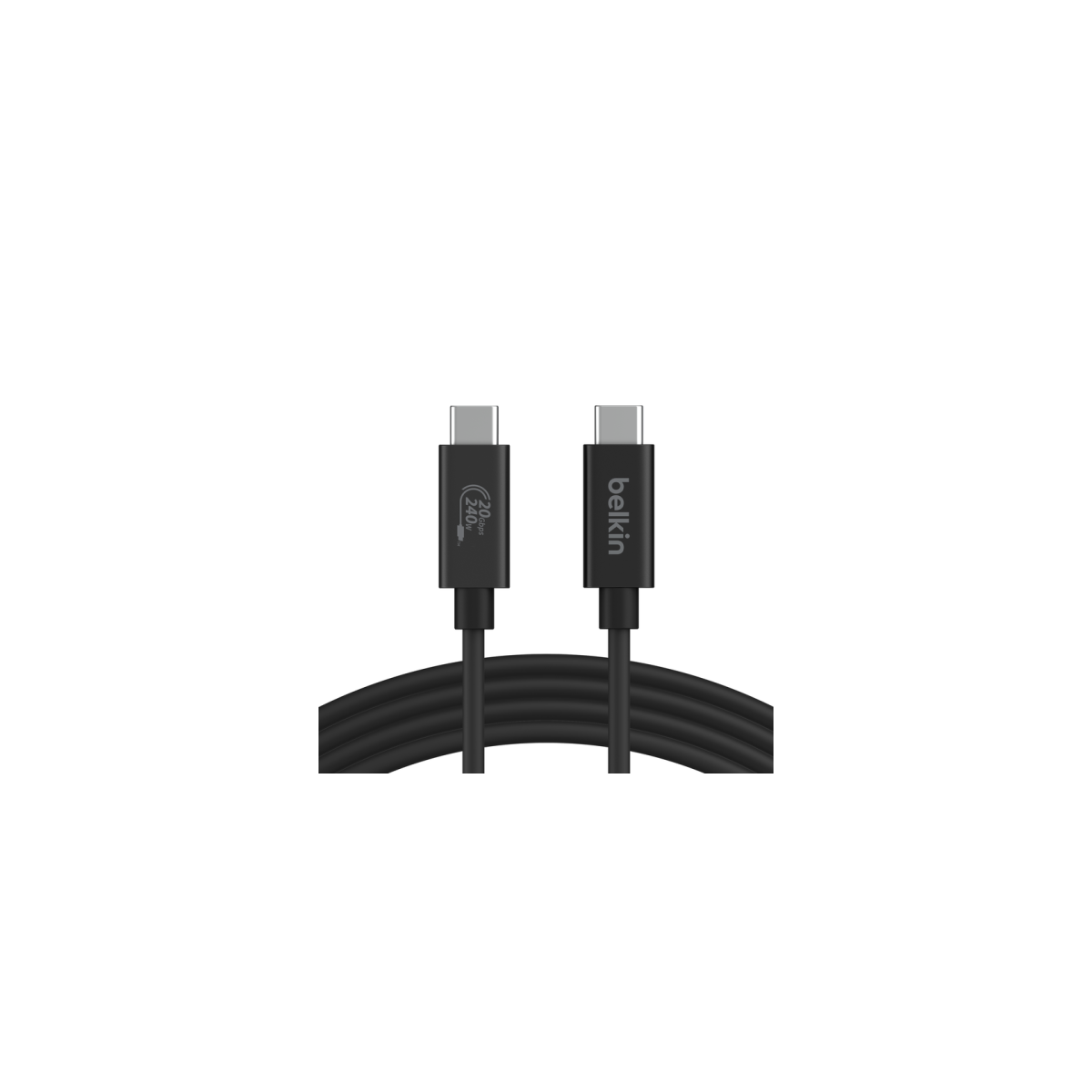 Belkin INZ004BT2MBK cable USB USB4 Gen 2x2 2 m USB C Negro